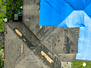 Roof Damage Hinckley, OH 1